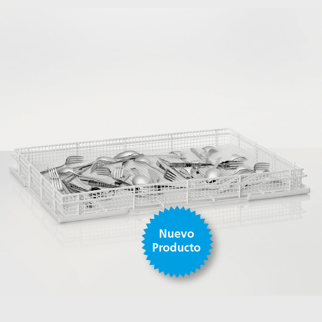 Canastilla de varilla para lavar Cubiertos