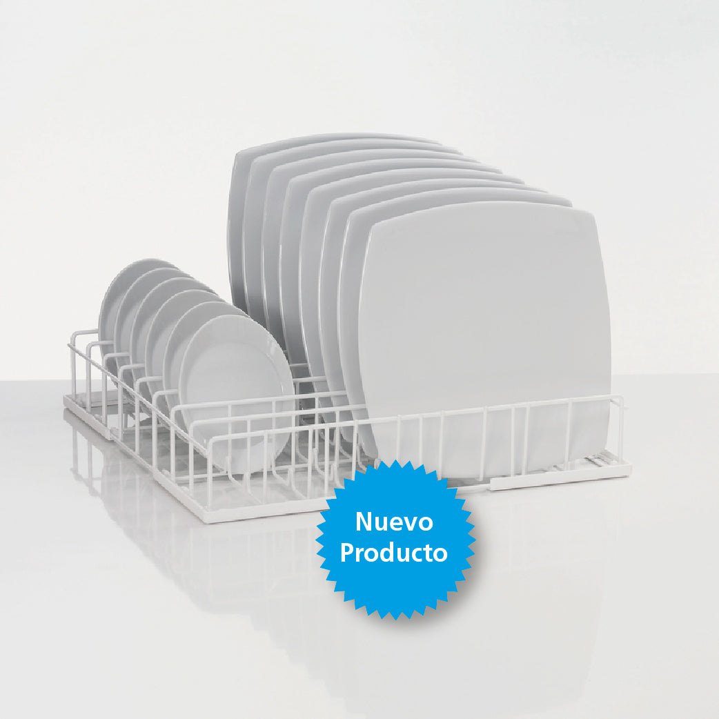 Canastilla de varilla para lavar platos