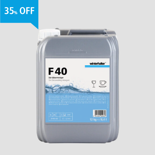 Detergente F 40 Winterhalter - Oferta Especial 12 kg