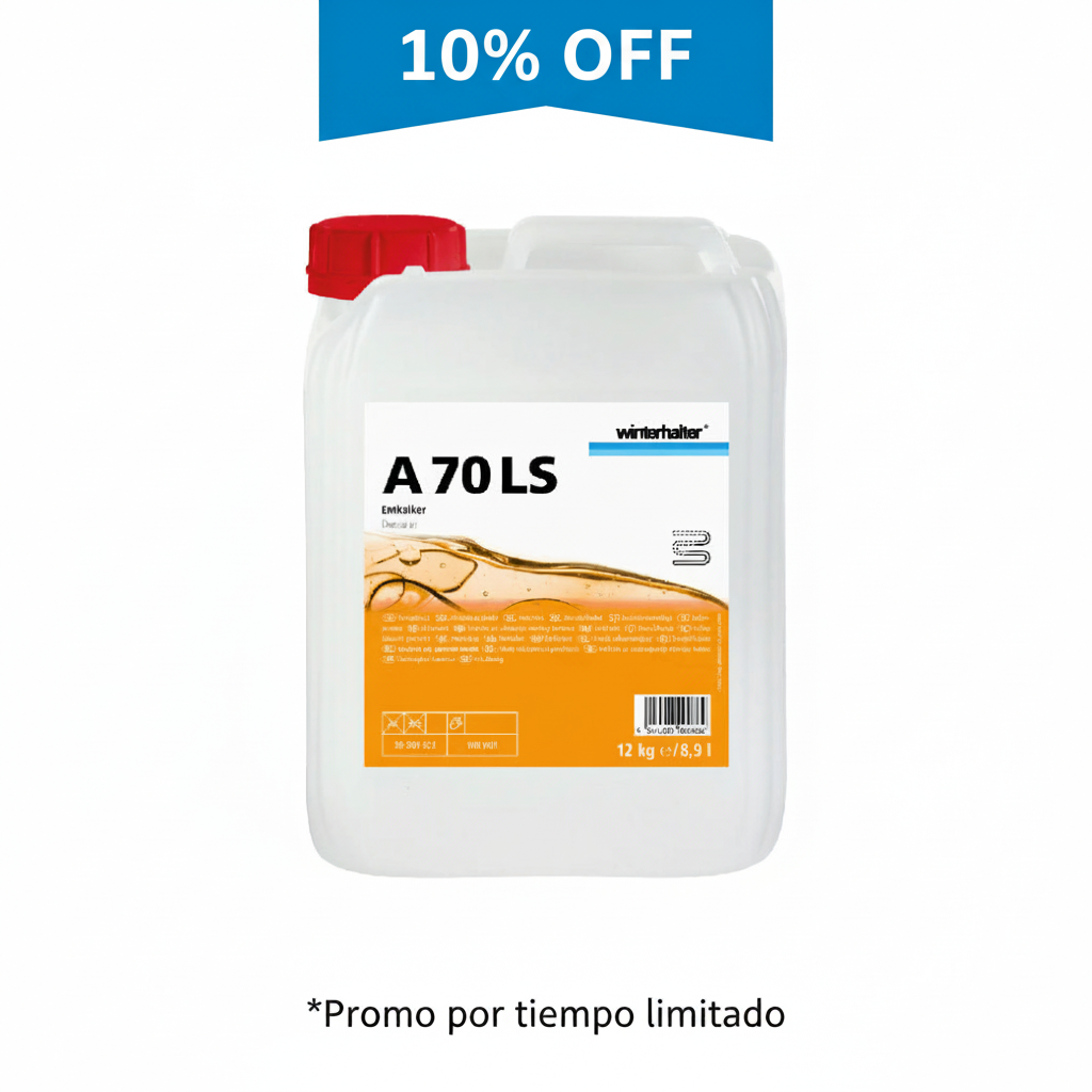 Detergente lavavajillas A 70 LS Descalcificador x 12 kg