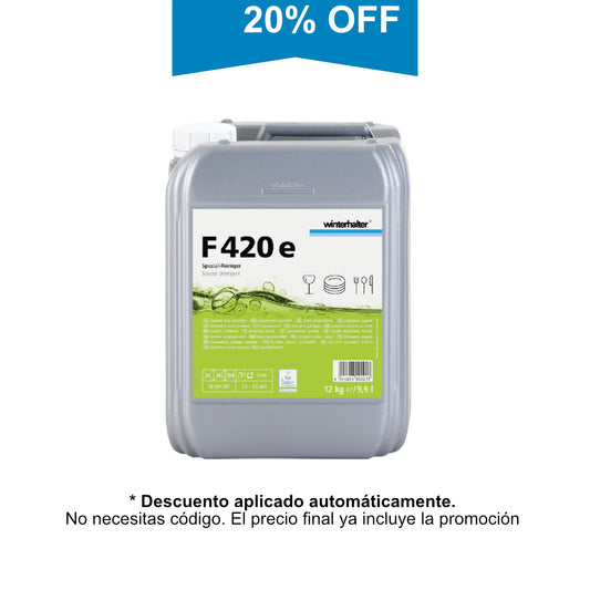 Detergente lavavajillas ecológico F420e x 12 kg